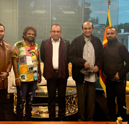 Meeting with the invited Sri Lanka Artists for Lak Maathra concert